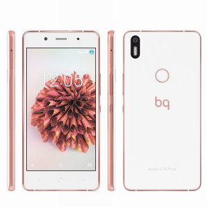 Das neue BQ Aquaris X5 Plus in weiß