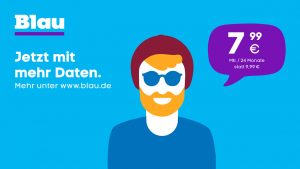 Blau Mobilfunk jetzt mit mehr Daten