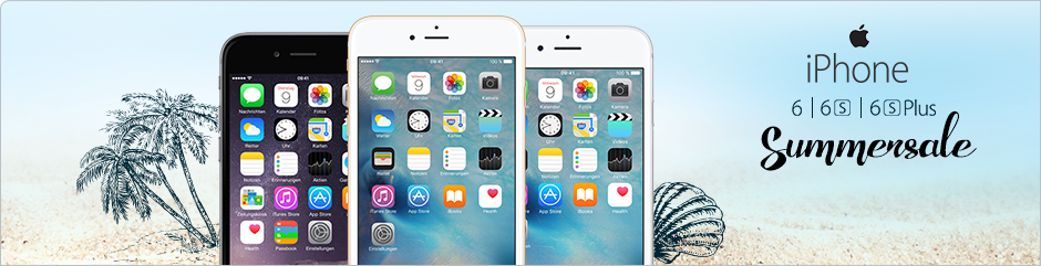 PremiumSIM Apple iPhone Summersale – iPhone-Schnäppchen mit 3 GB LTE Allnetflat Handyvertrag