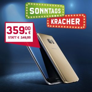 mobilcom-debitel Sonntagskracher Schnäppchen Angebot - Das Samsung Galaxy S6 zum Schnäppchenpreis von nur 359 Euro