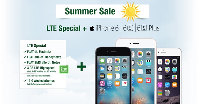 smartmobil.de Top SIM Only Angebot und iPhone Schnäppchen Summer Sale