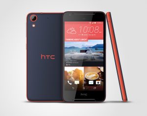 Das neue HTC Desire 628 in sunset blue