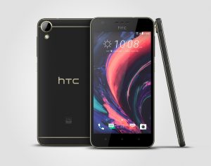 Das neue HTC Desire 10 Lifestyle in Stone-Schwarz drei Ansichten