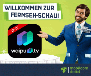 Jetzt neu - waipu.tv bei mobilcom-debitel - Willkommen zur Fernseh-Schau