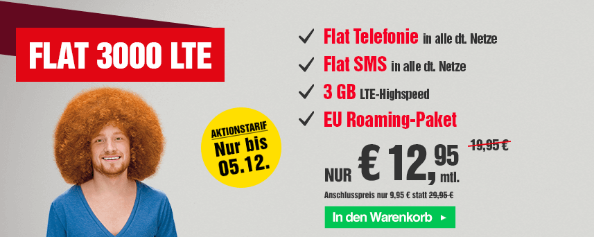 BildConnect LTE 3000 Aktionstarif