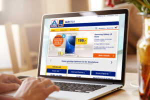 ALDI erweitert ALDI TALK um einen Online-Shop
