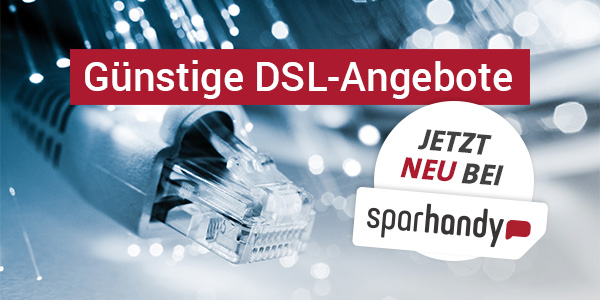 Neu auf Sparhandy.de: Attraktive DSL- und Kabel-Angebote von Vodafone, Telekom und unitymedia