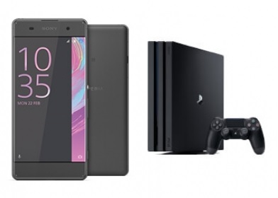 Smartphonebundle mit dem Sony Xperia XA und der Playstation 4 Pro 1TB zum Allnetflat Handyvertrag im Vodafone D2-Netz