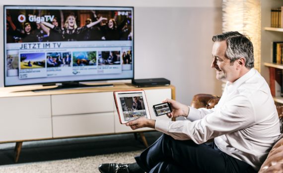 Vodafone GigaTV – die neue Fernseh-Plattform
