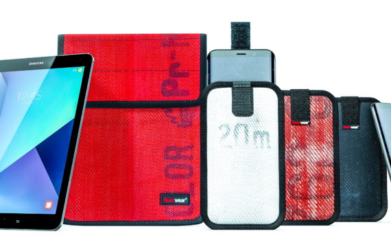 Feuerwear Rob 2 und Mitch für das Samsung Galaxy S8 Smartphone und das Galaxy Tab S3