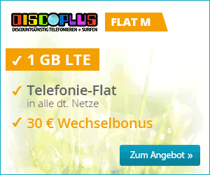 discoPLUS Flat M Allnetflat Handytarif