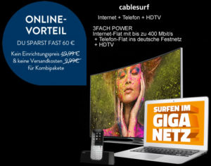 cablesurf 3fach Power