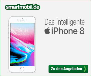 Das neue Apple iPhone 8 und iPhone 8 Plus bei smartmobil.de inklusive günstigem Allnetflat LTE-Handyvertrag