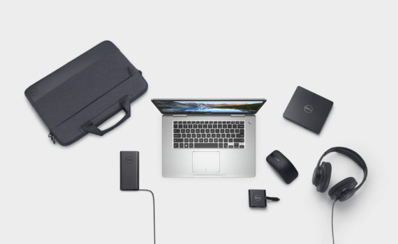 Dell Inspiron 15 7000 Notebook mit optionalem Zubehör