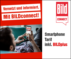 Billiger Bildconnect Allnetflat Handyvertrag mit 2 GB LTE-Datenvolumen inklusive BildPLUS und EU-Roaming mit 25 Euro Wechselbonus nur 9,95 Euro monatlich