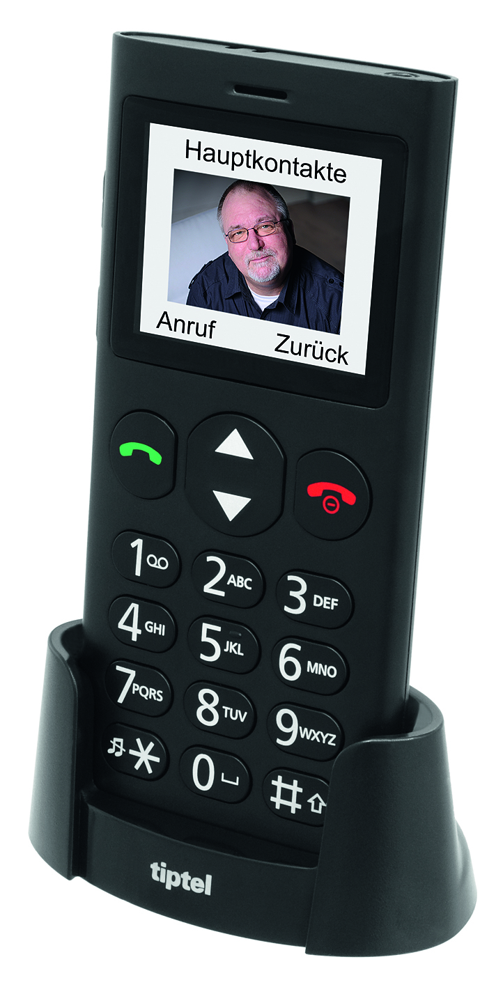 Handlich, vielseitig und sicher: Das neue Senioren-Handy tiptel Ergophone 6260