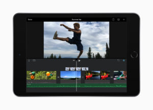 Das neue iPad Mini (2019) mit iMovie