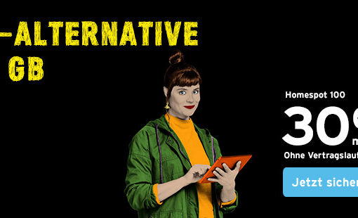 congstar Homespot 100 - Die perfekte DSL-Alternative - einfach auspacken, einschalten, lossurfen