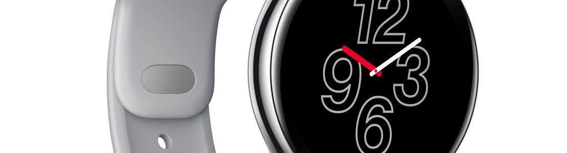 Die OnePlus Watch in sportlich elegantem weiß