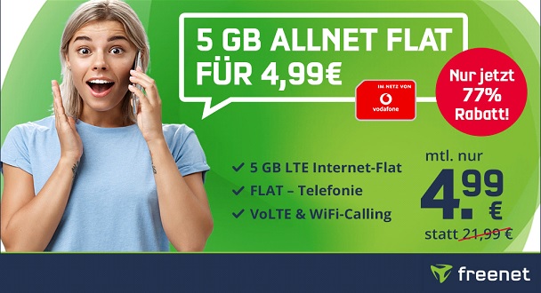 freenet Blitz-Aktion bis 30.09.2022