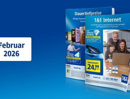 1&1 Einfach-Wechsel und Dauertiefpreis-Aktionen im Februar 2026