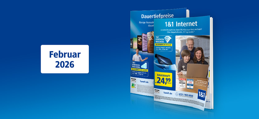 1&1 Einfach-Wechsel und Dauertiefpreis-Aktionen im Februar 2026